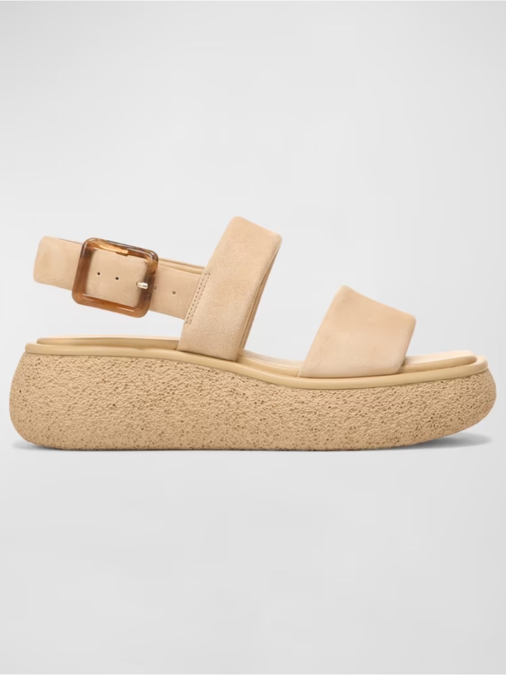 Vince Laguna Two-Band Slingback Platform Sandals 7